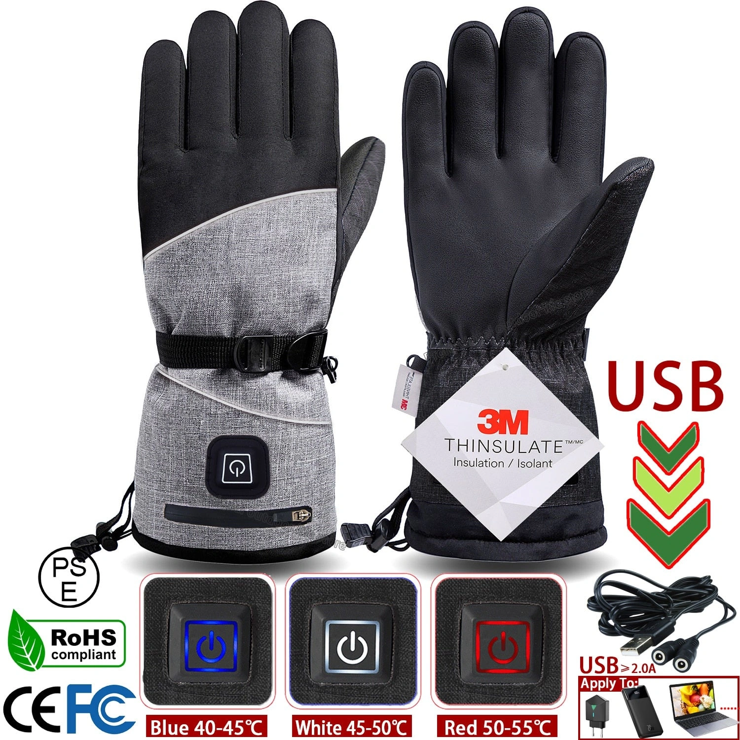 3M Heated Gloves: Unleash Winter Warmth & Conquer the Cold! Stay Cozy, Stay Active.